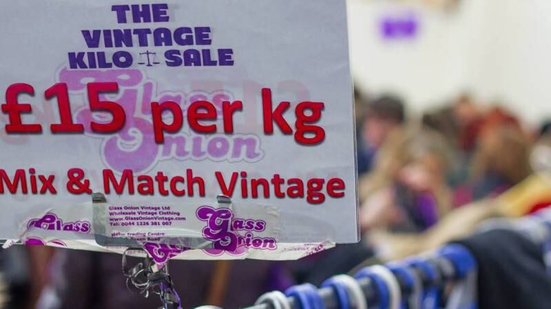 Vintage Clothes Priced By Weight Attract Young Shoppers