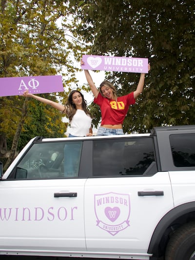 Windsor has a roster of 3,000 brand ambassadors that are in sororities who it works with year round.