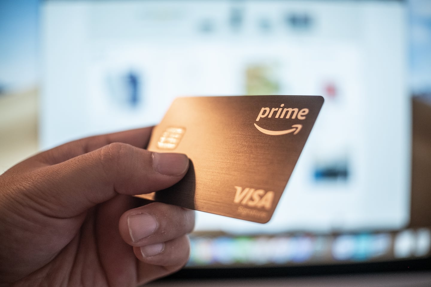 Amazon Rewards Visa Signature card. Shutterstock.