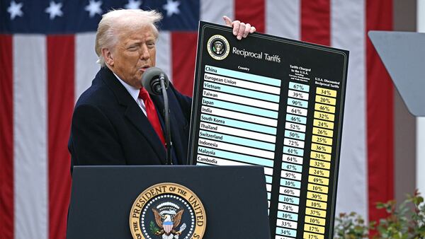 The fashion industry was rocked by Trump's tariff announcements.