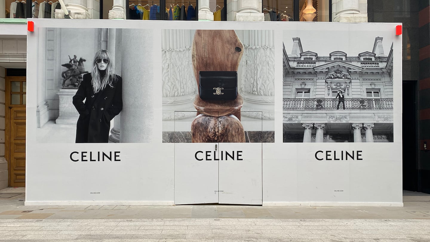 Celine is opening a new flagship at 40 New Bond Street. Photo: BoF.