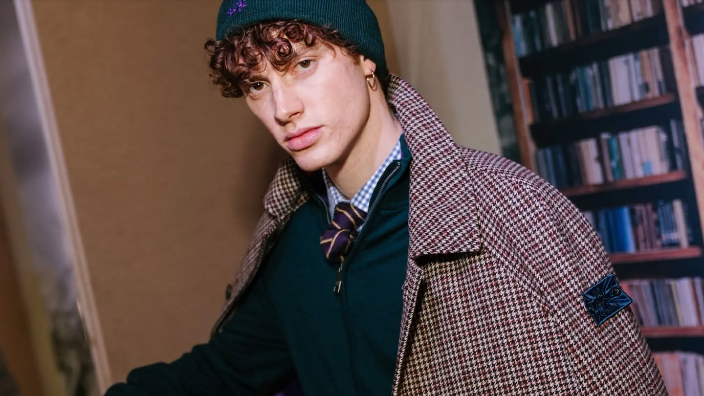 An outfit from the Fall/Winter 2023 collection of Argentina-based brand La Martina.