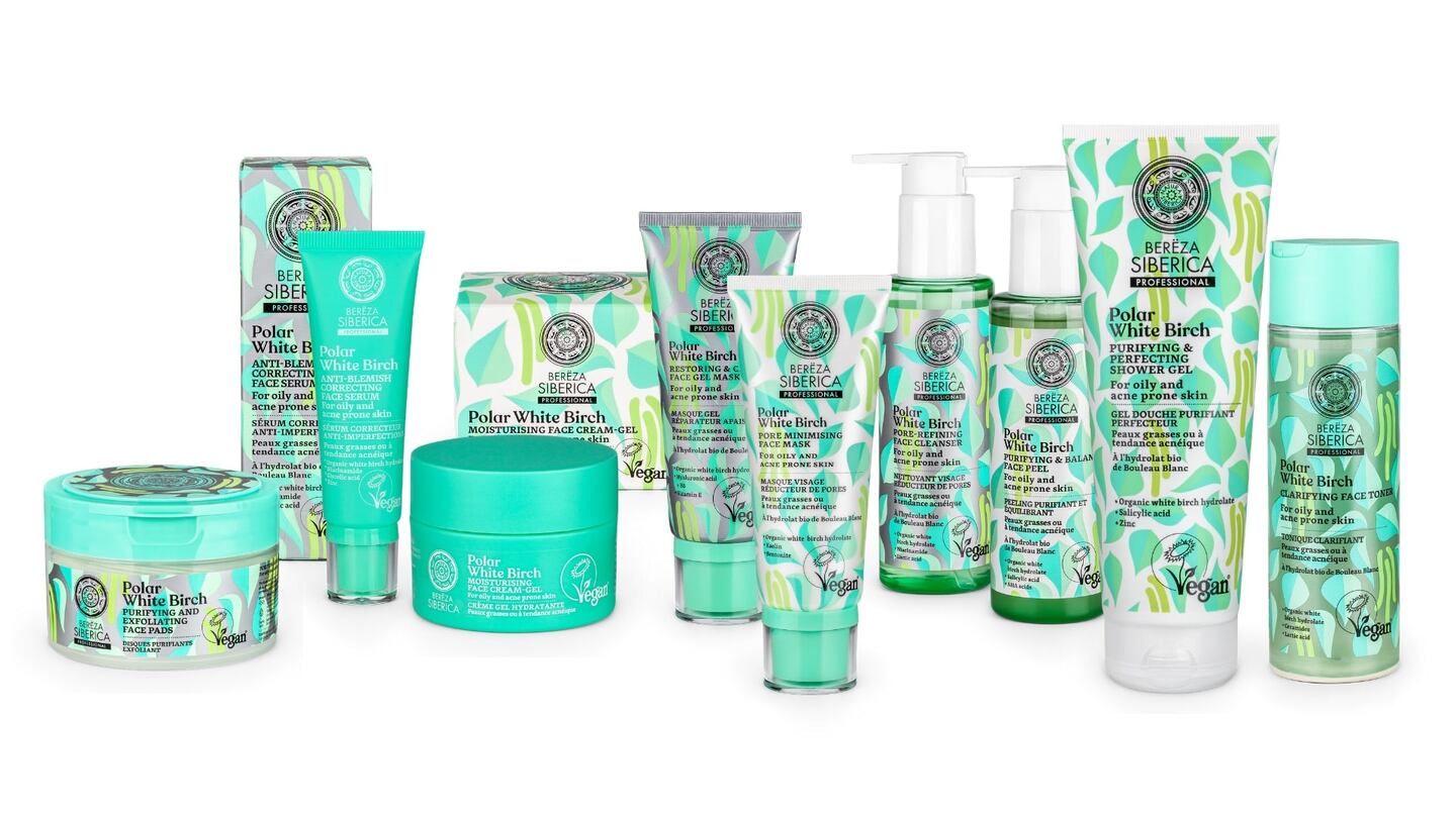 A line of skincare products from Natura Siberica. Natura Siberica
