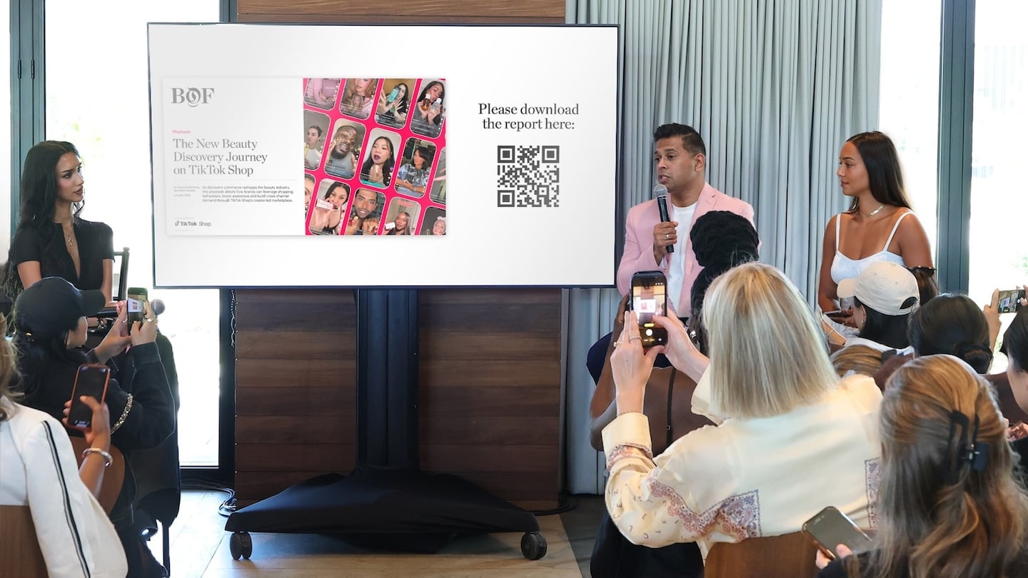 Shenel Wickramaratne, BoF, Ajay Salpekar, TikTok Shop and Yasmine Dahlberg, BoF.