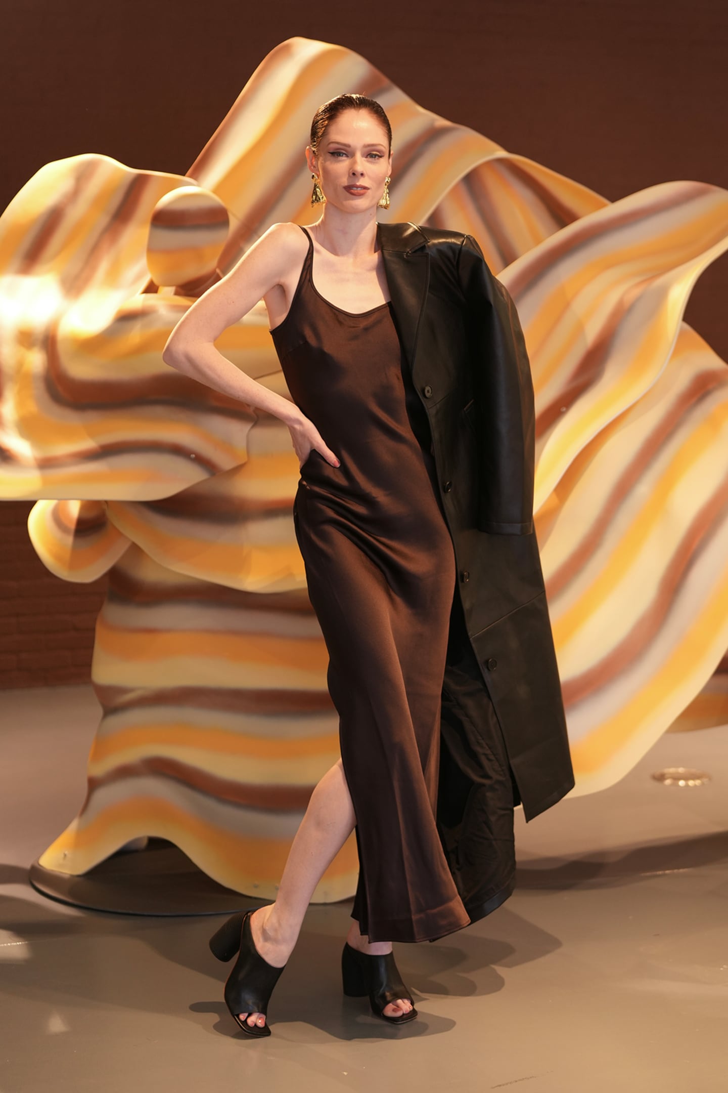 Canadian supermodel Coco Rocha attends the opening of Chinese fast-fashion brand Urban Revivo’s Soho flagship in New York City in February 2025.