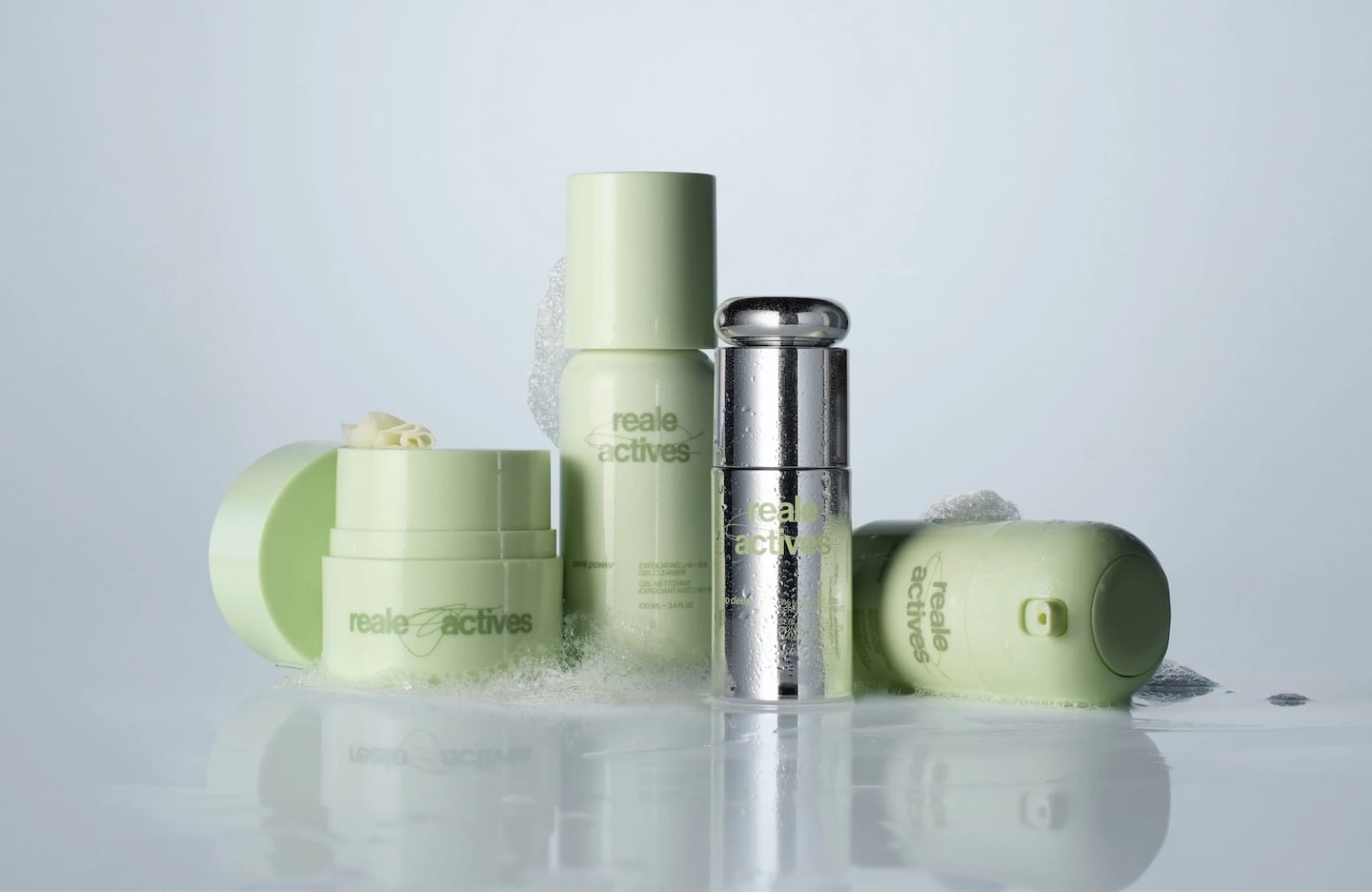 Reale Actives' full skincare line