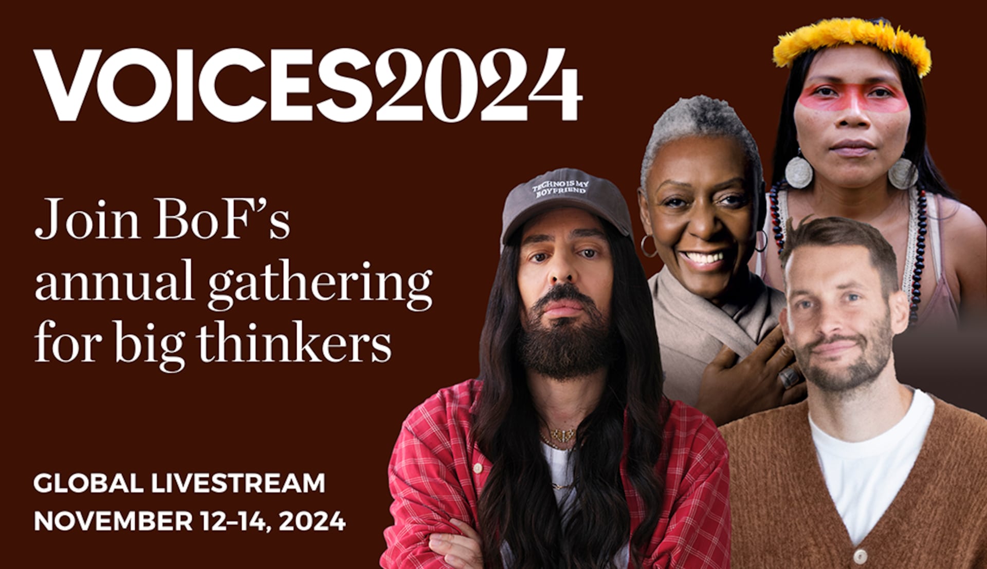 BoF VOICES 2024 Global Livestream Full Agenda | BoF