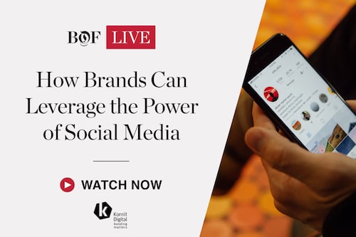 BoF LIVE: How Brands Can Leverage the Power of Social Media