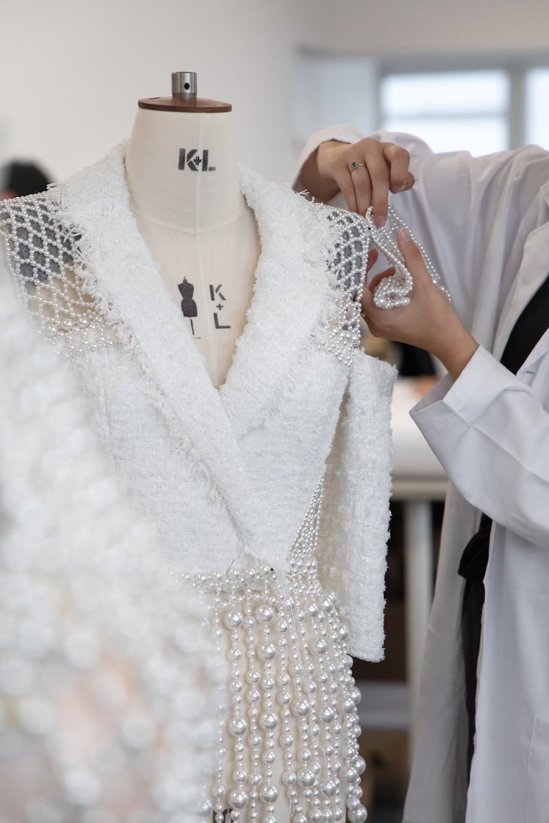 The making of Tamara Ralph's new haute couture runway collection.