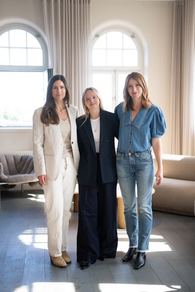 Jasmin Kossman, head of business development at Amazon Fashion and Sports, Hannah Crump, director, BoF Insights, and Johanna Stout, chief business officer and head of beauty, BoF.