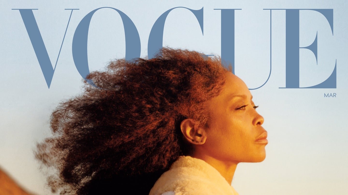 Vogue's March 2023 cover starring Erykah Badu
