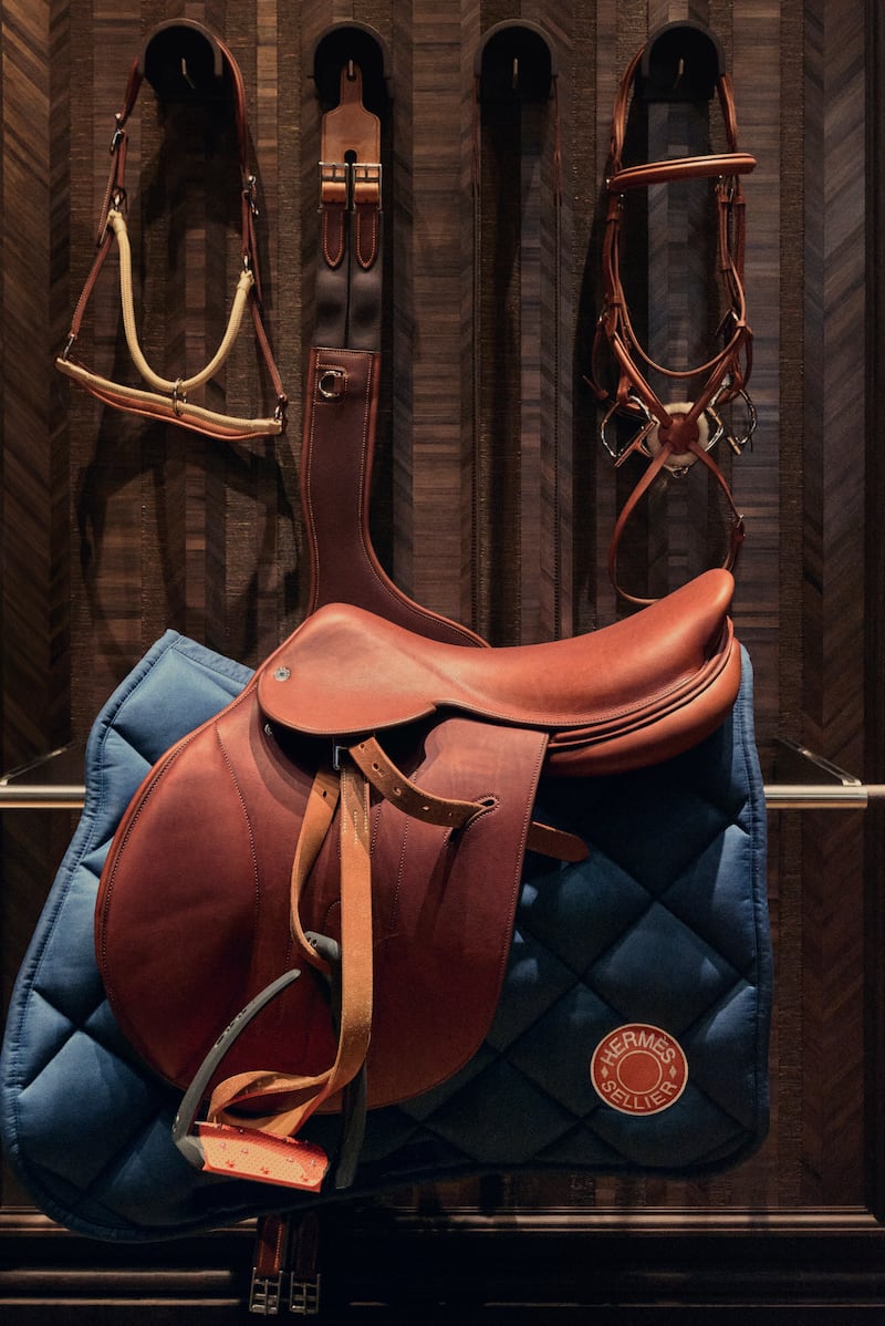 Hermès has unveiled an ultra-luxurious mega-boutique at 166 New Bond Street.