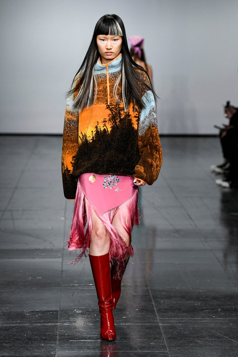 Conner Ives Autumn/Winter 2022 look 3.