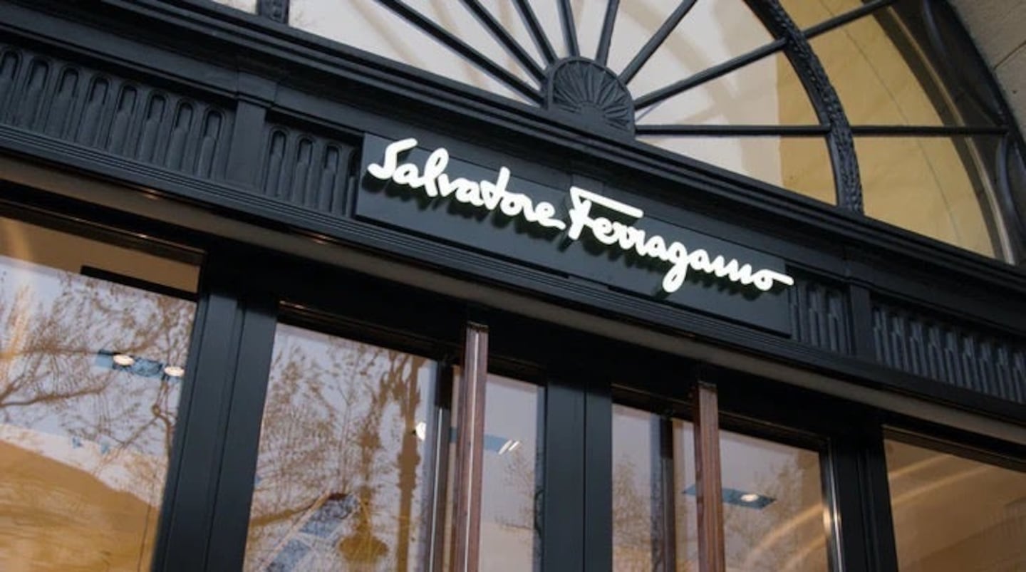 Ferragamo’s sales declined in the first half.