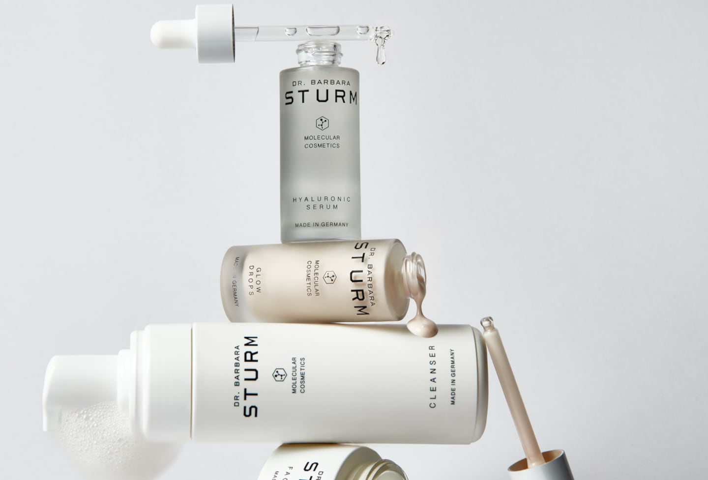 An image of Dr Barbara Sturm skincare products.
