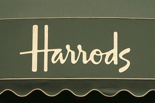 Harrods poised for expansion, BCBG arrives in London, Back to roots, Searching for Halston, Age of Edun