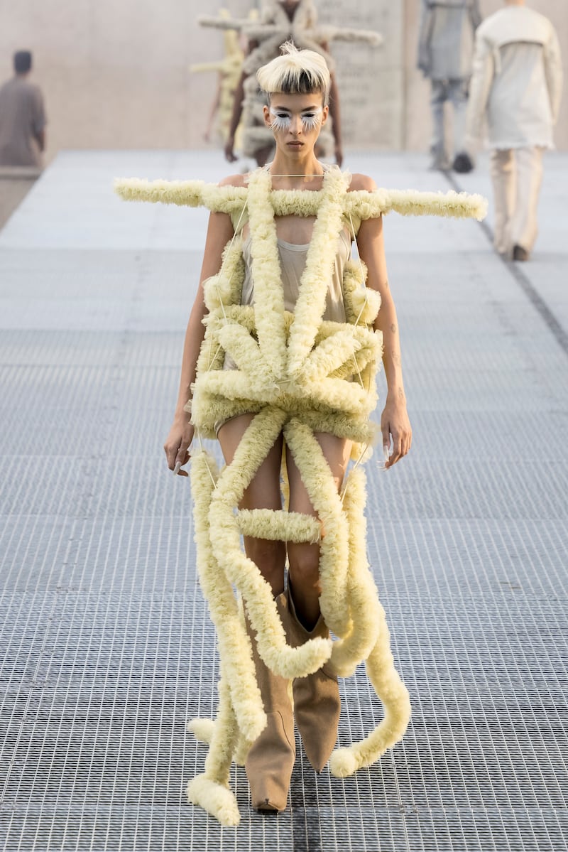 Rick Owens Spring/Summer 2027.