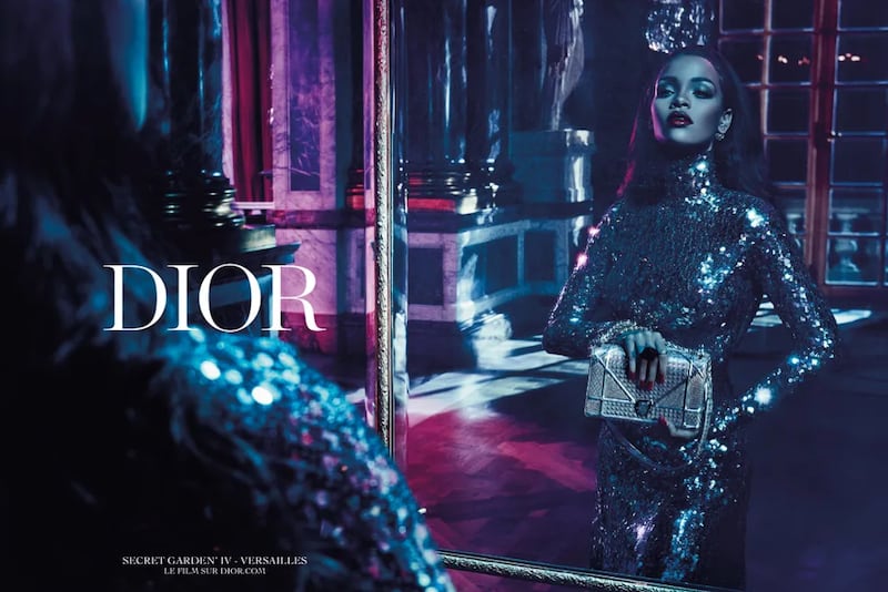 Rihanna features in Steven Klein campaign shots for Dior from 2015.