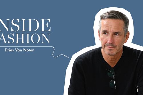 The BoF Podcast: Dries Van Noten on Making Retail Meaningful in the Pandemic