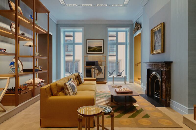 Inside Hermès’ mega-boutique at 166 New Bond Street.