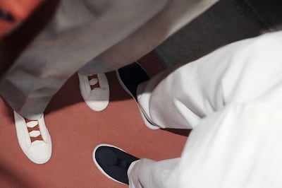Zegna's Triple Stitch sneakers have become a best-seller.