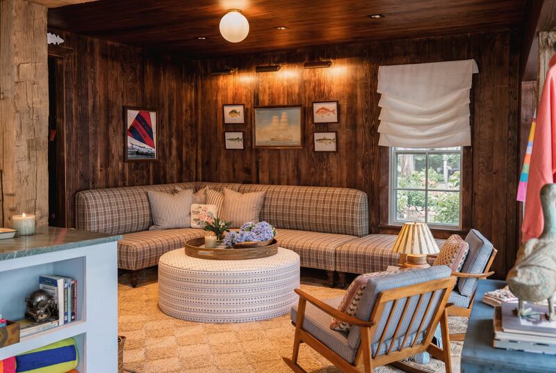 The interior of Dairy Boy's Nantucket store, meant to resemble a summer home.