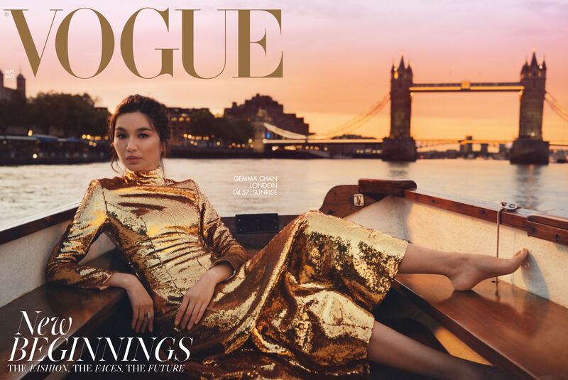 British Vogue September cover. Vogue.
