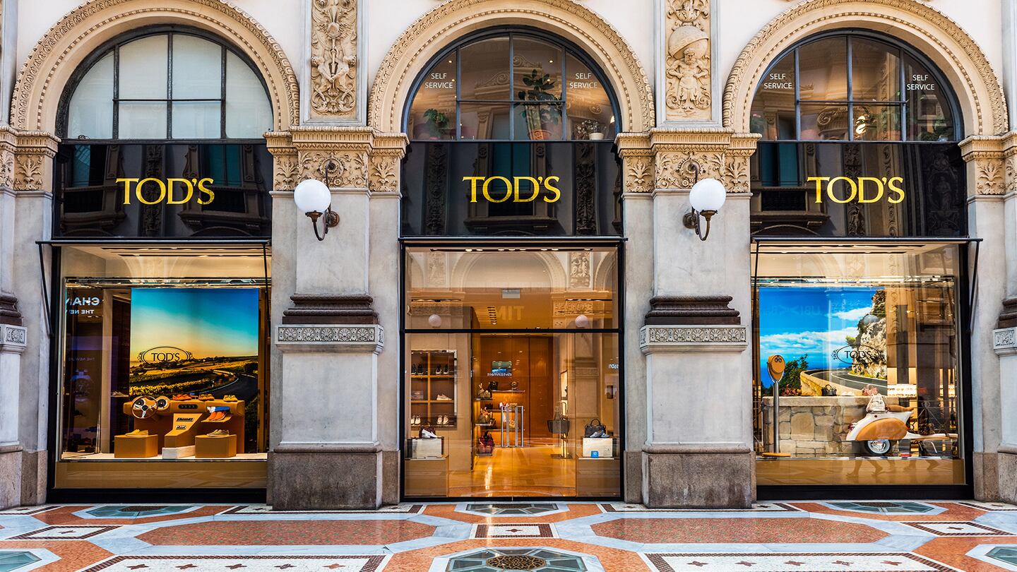 Italian luxury group Tod’s saw its first-half operating profit more than triple.