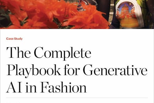 Case Study | The Complete Playbook for Generative AI in Fashion