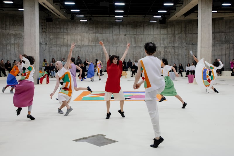 Issey Miyake Homme Plissé  “open studio” at Tate Modern in London.