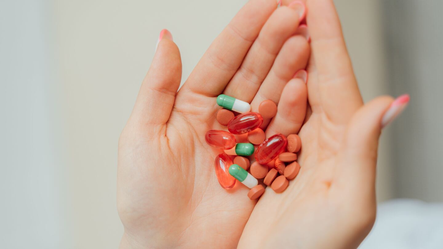Vitamins and pills.