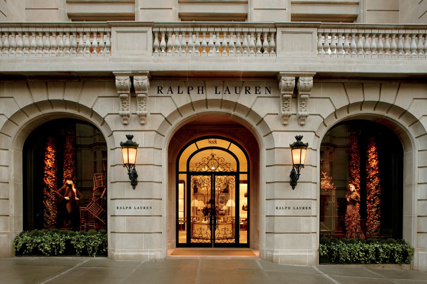Ralph Lauren store on Madison Avenue, New York.