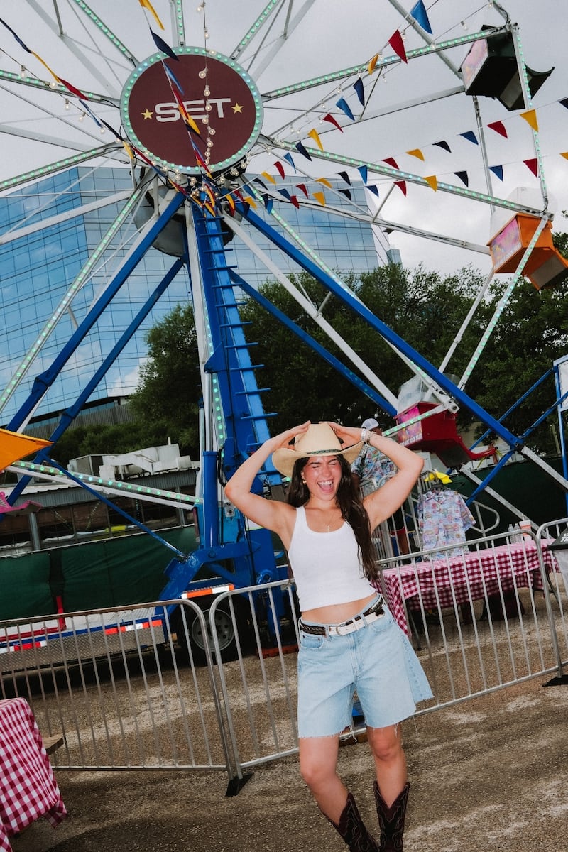 Set's Cowboy Carnival activation in Austin, Texas.
