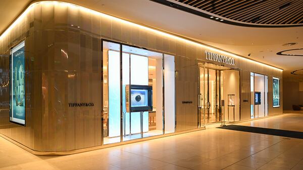 The new Tiffany & Co. store opening at Burnside Village on October 01, 2025 in Adelaide, Australia.