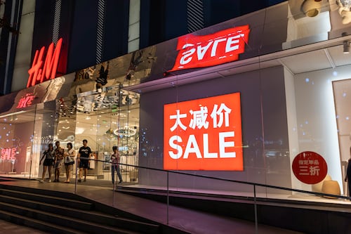 H&M Closes a Flagship Store in Shanghai