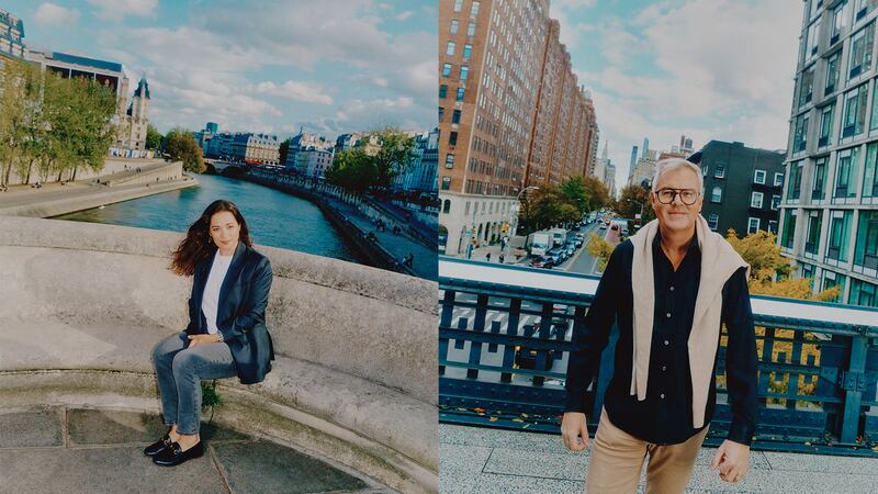 Master Perfumers Frank Voelkl and Marie Salamagne.