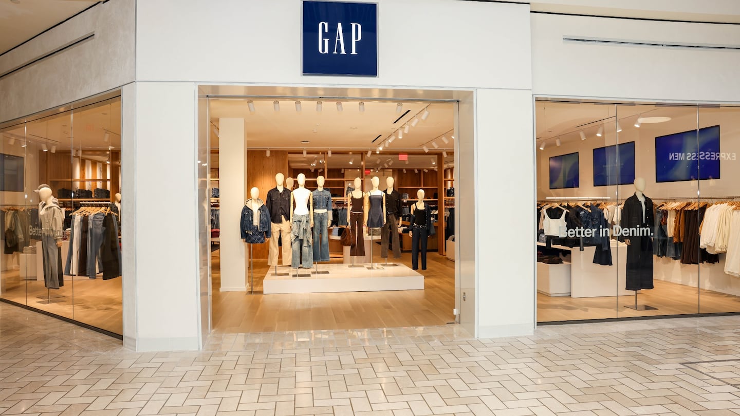 The Gap store in Flatiron, New York.
