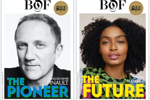 François-Henri Pinault, Virgil Abloh, Kalpona Akter and Yara Shahidi Cover the #BoF500 Print Edition