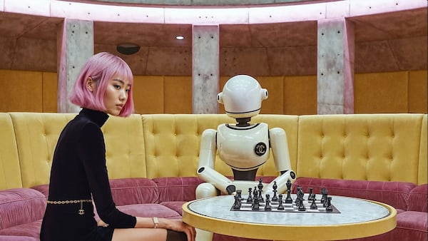 A campaign image crafted by Maison Meta using artificial intelligence.