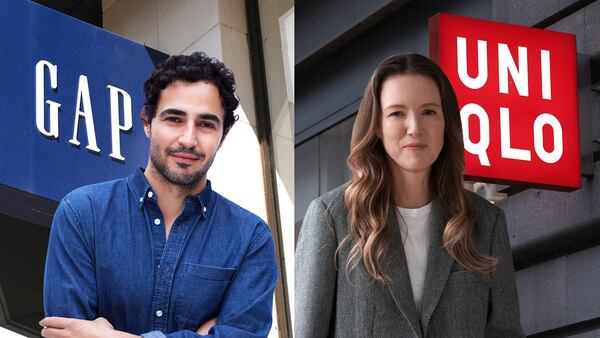 Gap's Zac Posen and Uniqlo's Clare Waight Keller.
