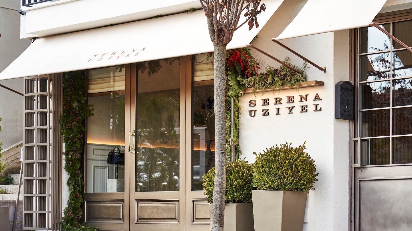Serena Uziyel Flagship Boutique in Istanbul. Courtesy.