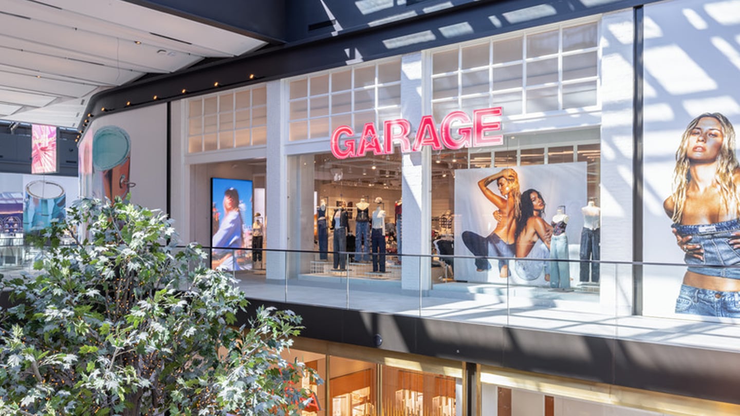 The Garage store at Royalmount mall in Québec.