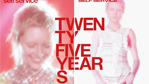 Self Service Marks 25 Years with Nicolas Ghesquière Covers