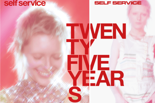 Self Service Marks 25 Years with Nicolas Ghesquière Covers