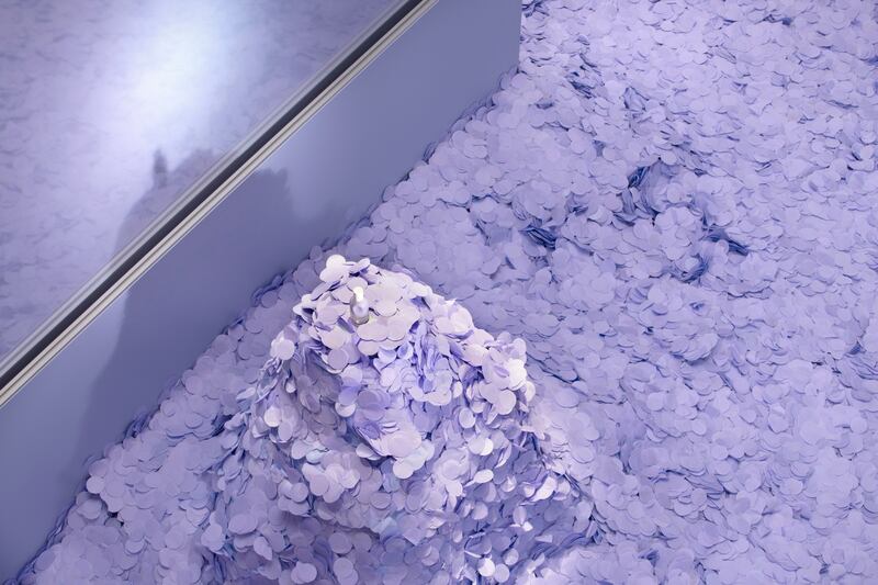 Random Studio's pop-up for Glossier Fleur