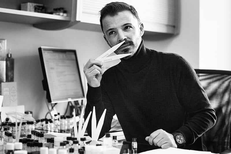 Jérôme Epinette, vice president of fine fragrance at Robertet
