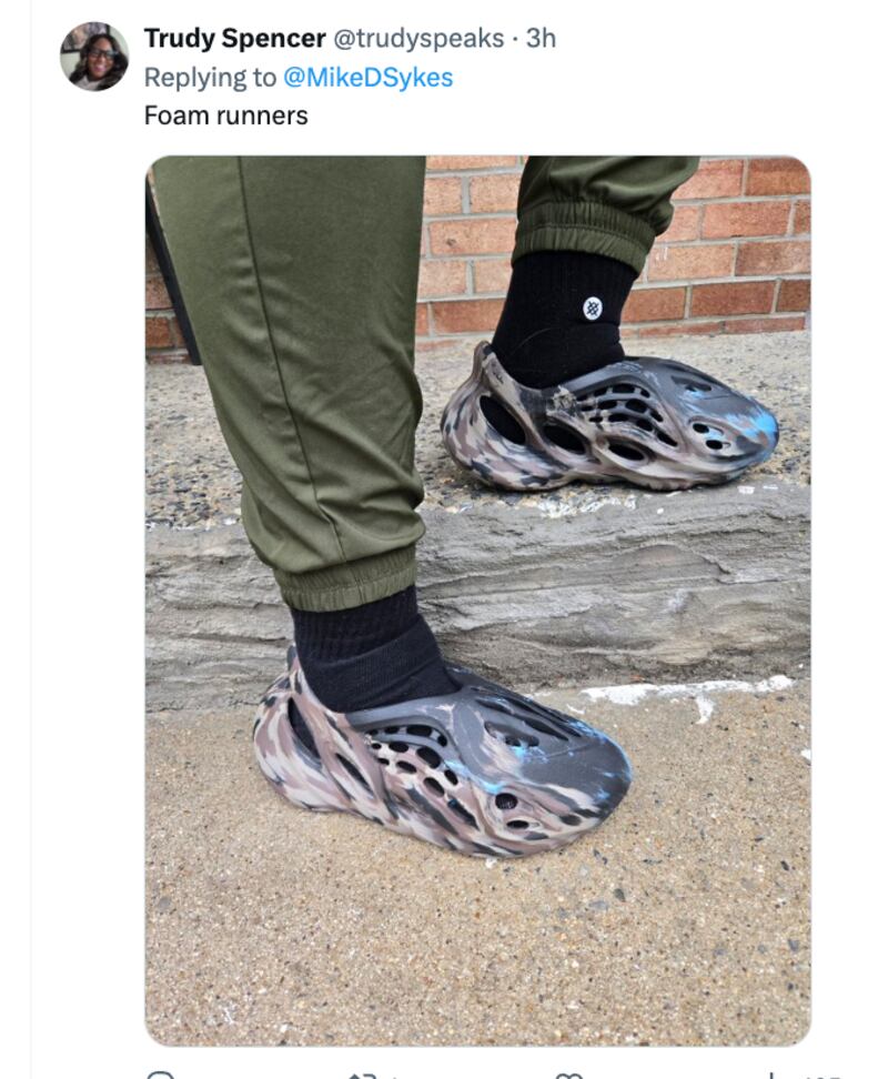 A photo of Yeezy Foam Runners