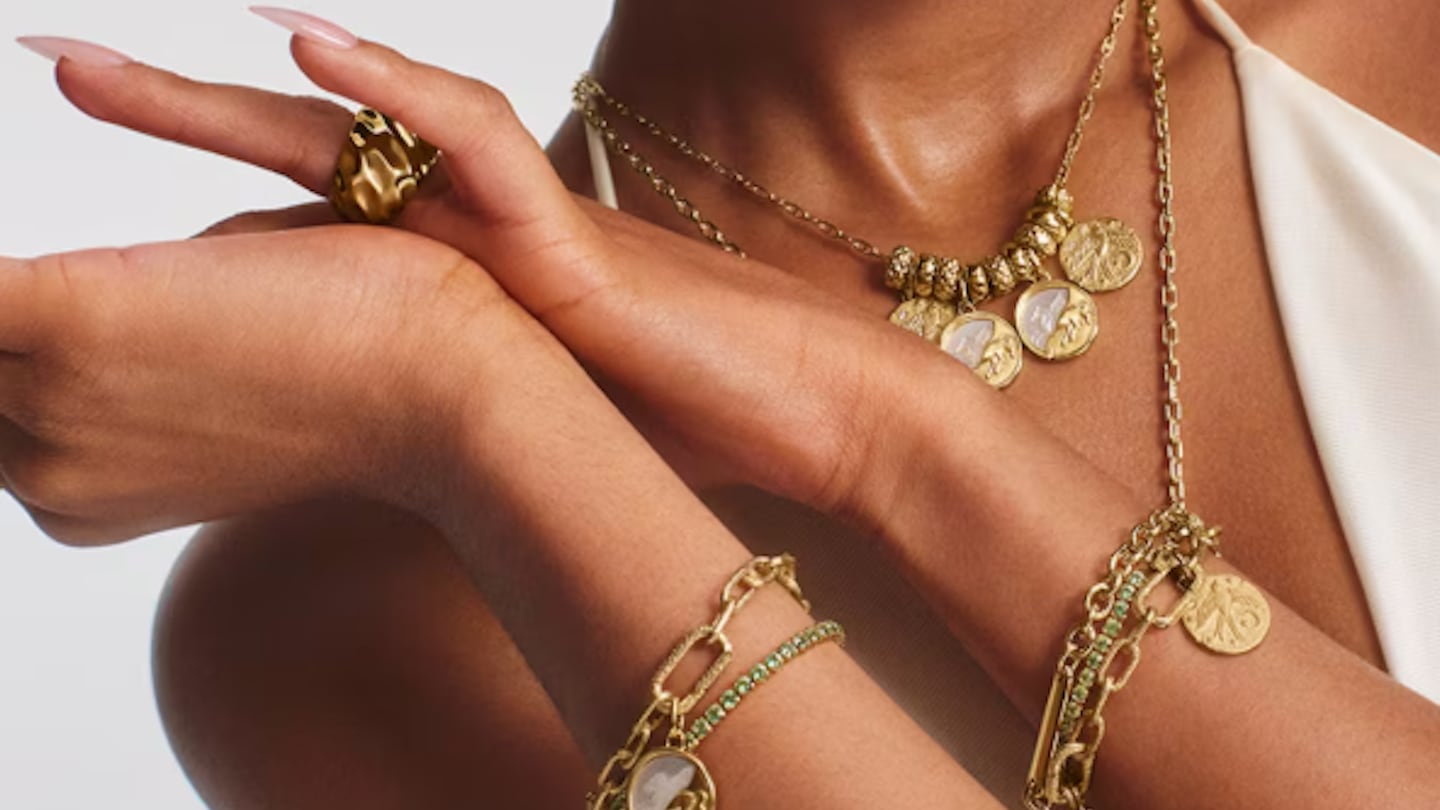 Tyla stars in the launch campaign for Pandora's Talisman collection.