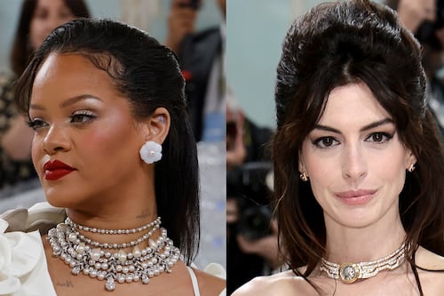 Beauty at the Met Gala: Smoky Eyes, Red Lipstick and Not Much Else 