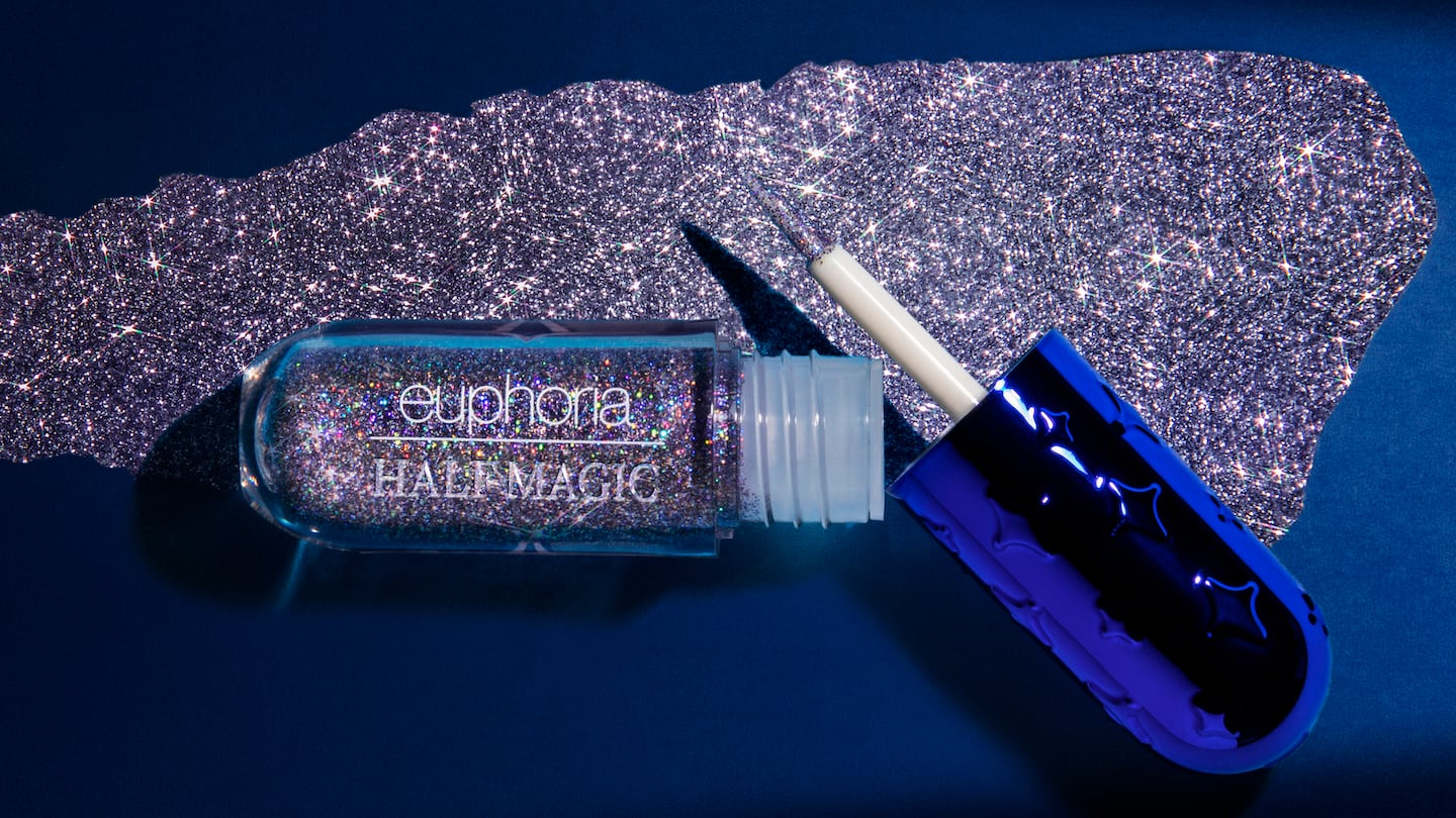 The Glitterpill eye paint in Half Magic's new "Euphoria" collaboration.